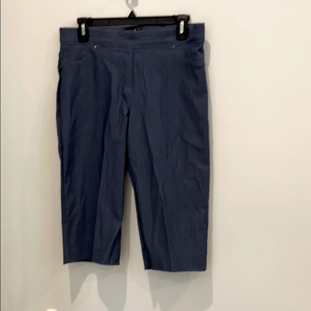 Stretch Capri Shorts -Size M